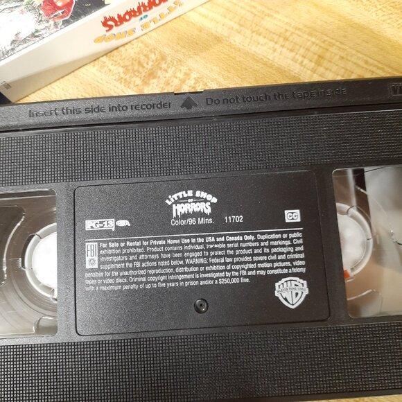 Little Shop of Horrors 1994 VHS Frank Oz Rick Moranis Corman Horror Comedy Music - Picture 7 of 7